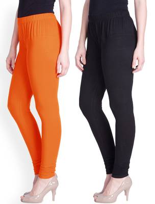  Lyra Multicolour Free Size Churidar Leggings 1