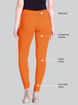  Lyra Multicolour Free Size Churidar Leggings 2