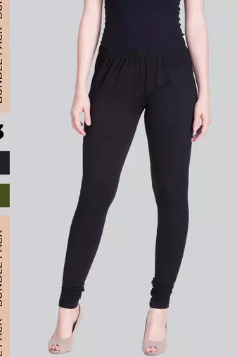 Lyra Multicolour Free Size Churidar Leggings