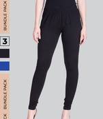 Lyra Multicolour Free Size Churidar Leggings