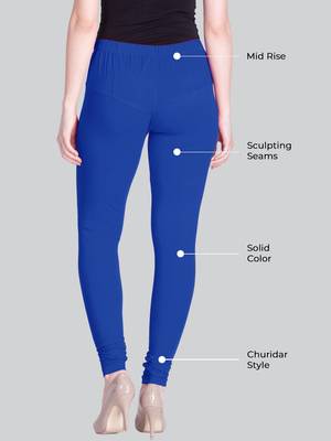  Lyra Multicolour Free Size Churidar Leggings 2