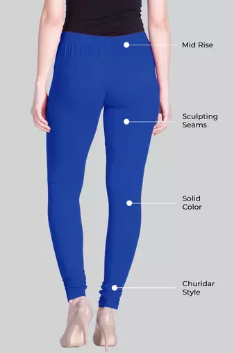  Lyra Multicolour Free Size Churidar Leggings