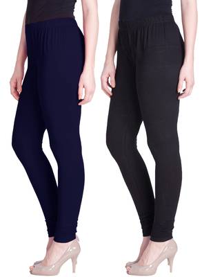 Lux Lyra Multicolour Free Size Churidar Leggings 1