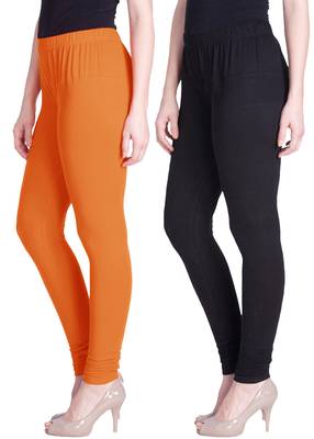  Lyra Multicolour Free Size Churidar Leggings 1