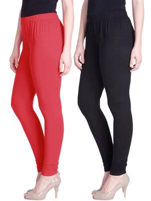  Lyra Multicolour Free Size Churidar Leggings 1