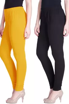  Lyra Multicolour Free Size Churidar Leggings