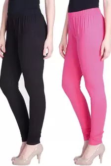  Lyra Multicolour Free Size Churidar Leggings
