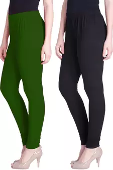  Lyra Multicolour Free Size Churidar Leggings