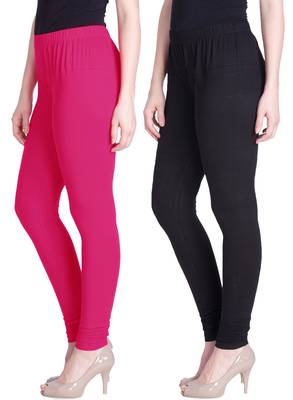  Lyra Multicolour Free Size Churidar Leggings 1