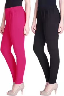  Lyra Multicolour Free Size Churidar Leggings