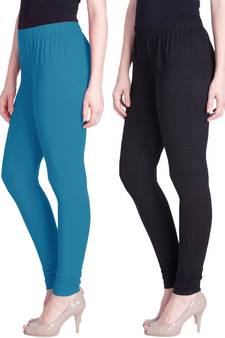  Lyra Multicolour Free Size Churidar Leggings