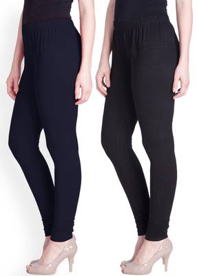  Lyra Multicolour Free Size Churidar Leggings 1