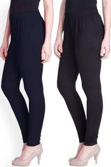  Lyra Multicolour Free Size Churidar Leggings