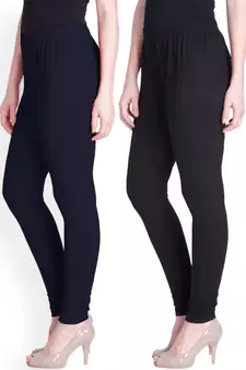 Lyra Multicolour Free Size Churidar Leggings