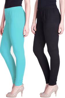  Lyra Multicolour Free Size Churidar Leggings