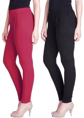  Lyra Multicolour Free Size Churidar Leggings 1