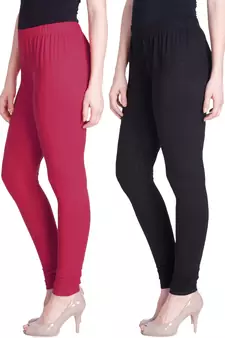  Lyra Multicolour Free Size Churidar Leggings