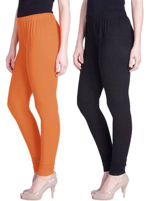  Lyra Multicolour Free Size Churidar Leggings 1