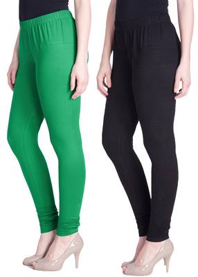  Lyra Multicolour Free Size Churidar Leggings 1
