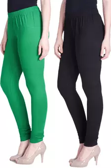  Lyra Multicolour Free Size Churidar Leggings