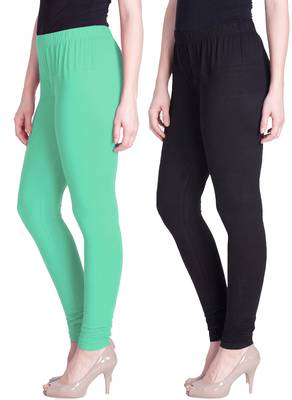  Lyra Multicolour Free Size Churidar Leggings 1