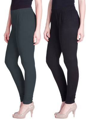  Lyra Multicolour Free Size Churidar Leggings 1