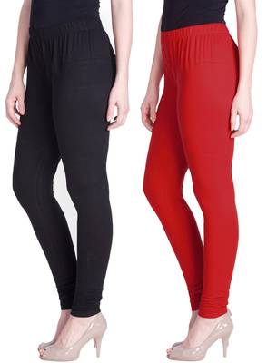  Lyra Multicolour Free Size Churidar Leggings 2