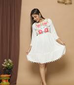White Short Middy Tay Day Top