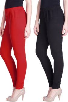  Lyra Multicolour Free Size Churidar Leggings