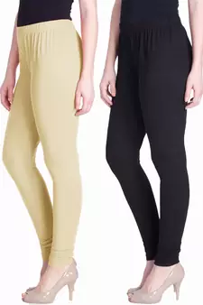  Lyra Multicolour Free Size Churidar Leggings