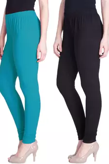  Lyra Multicolour Free Size Churidar Leggings