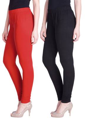  Lyra Multicolour Free Size Churidar Leggings 1