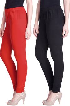  Lyra Multicolour Free Size Churidar Leggings