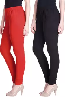  Lyra Multicolour Free Size Churidar Leggings