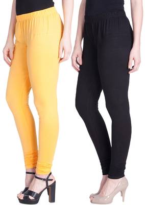 Lyra Multicolour Free Size Churidar Leggings 2