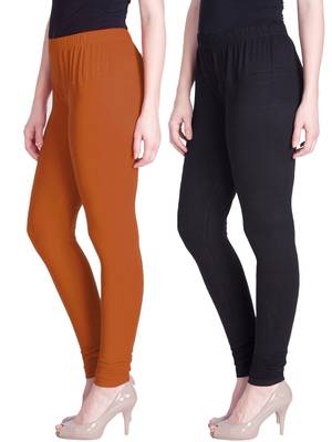  Lyra Multicolour Free Size Churidar Leggings 2