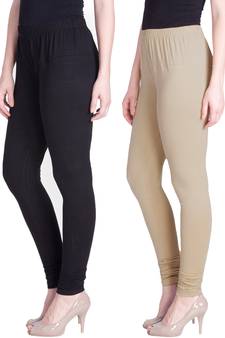  Lyra Multicolour Free Size Churidar Leggings