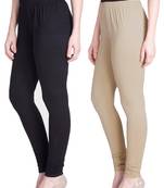  Lyra Multicolour Free Size Churidar Leggings