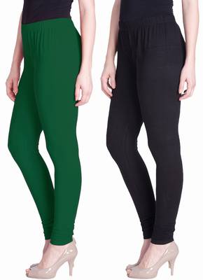  Lyra Multicolour Free Size Churidar Leggings 1