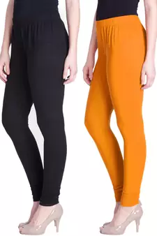  Lyra Multicolour Free Size Churidar Leggings