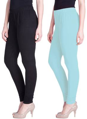  Lyra Multicolour Free Size Churidar Leggings 1