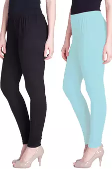  Lyra Multicolour Free Size Churidar Leggings