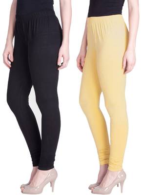  Lyra Multicolour Free Size Churidar Leggings 1