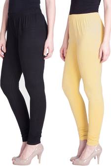  Lyra Multicolour Free Size Churidar Leggings