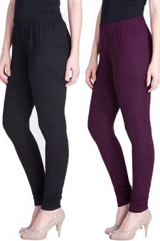  Lyra Multicolour Free Size Churidar Leggings