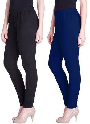  Lyra Multicolour Free Size Churidar Leggings 1