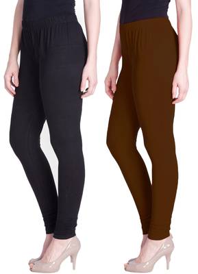 Lyra Multicolour Free Size Churidar Leggings 1