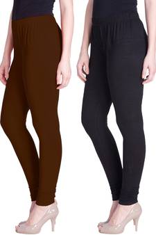  Lyra Multicolour Free Size Churidar Leggings