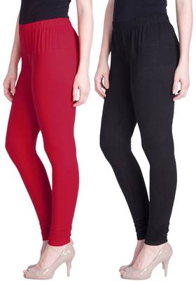  Lyra Multicolour Free Size Churidar Leggings 1