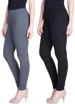  Lyra Multicolour Free Size Churidar Leggings 1